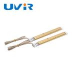 785W Ir Quartz Infrared Lamp Heater , Gold Reflector Infrared Halogen Lamp