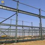 Strong Steel Structure Construction Customizable Bolted Or Welded Method