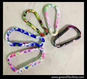 China New arrival mixed colors fashionable round shape carabiner hook not for climbing for link factory
