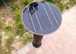 Automatic 4w Solar Led Bollard Lights Exterior Landscape Lights ABS