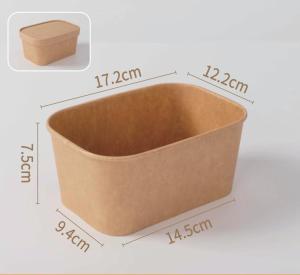 China Eco Friendly Disposable Paper Food Containers OEM ODM With Strong Support factory