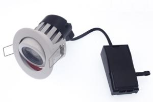 China 70mm Cut Out Downlights 600lm Fire Rated Downlight With Connection Box factory