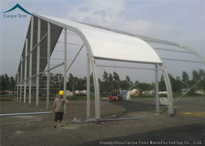 Curved Shape Marquee Tents 30m * 40m For Outdoor Events For Over 500 People