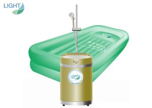 China IPX4 Bedridden Shower Mobile Adult Inflatable Tub System Intelligent Heating factory