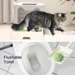 Feline Fresh Green Tea Cat Litter Premium Flushed Biodegradable Fast Clumping
