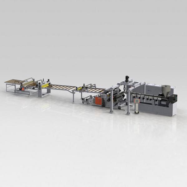 ABS Plastic Sheet Extrusion Machine Process Parallel Twin Screw Extruder /single