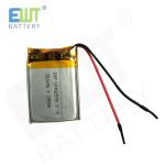 LP452535 3.7V 350mAh Lithium Polymer Battery with Max Charging Current 1C