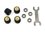 TPMS Bluetooth 4.0 universal external tyre pressure sensor support IOS Android
