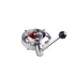 304 316 Stainless Steel Butterfly Valve with Silver Casting Technology and