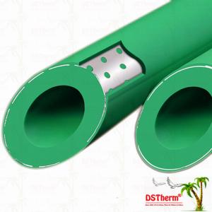 China Ppr Perforated Aluminum Pipe Ppr Composite Aluminum Pipe PN16 PN20 4m Length Aluminum Foiled Pipe factory