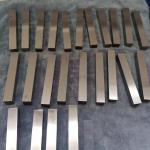 99.95% High Purity Tungsten Square Bar Polished 3mm Width