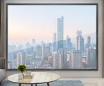 Hurricane Impact Aluminum Fixed Window Large Fixed Glass Windows Customizable