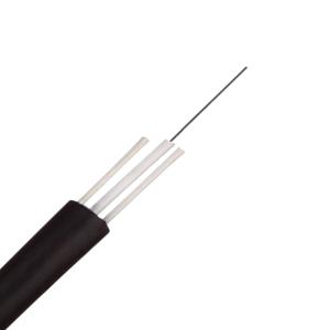 China 12 Fibers ADSS Flat FTTH Drop Fiber Optic Cable Dielectric FRP Strength Member factory