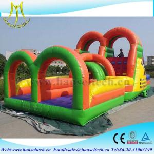 China Hansel backyard play equipment,obstacle sport game for children factory
