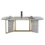 8 Seater Marble Luxury Dining Table And Chairs Italian Furniture Unik Ideas