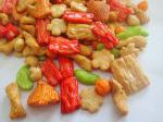 Gourmet Rice Cracker Snacks High Temperature Oriental Rice Snacks