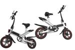 Custom 14 Inch Folding Bike , Electric Assist Bicycle Mechanical Disc Brake