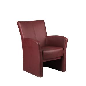 China PU Leather China Arm Tub Chair factory