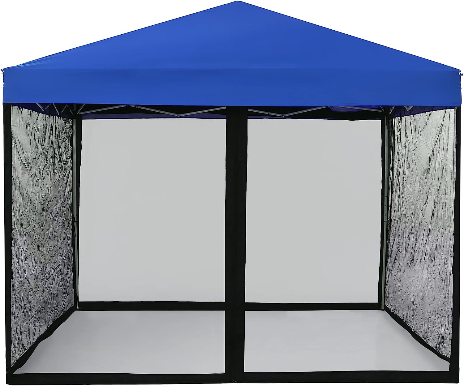 Mosquito Net with Zipper for 10' x 10' Patio Gazebo Canopy Tent, Zippered Mesh Sidewalls Screen Walls for Outdoor
