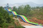 Colorful Racing Water Park Rides , Holiday Resorts With Water Parks For Family