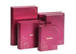 Embossing Women Cosmetic Gift Box , High End Makeup Sample Box Eco Friendly