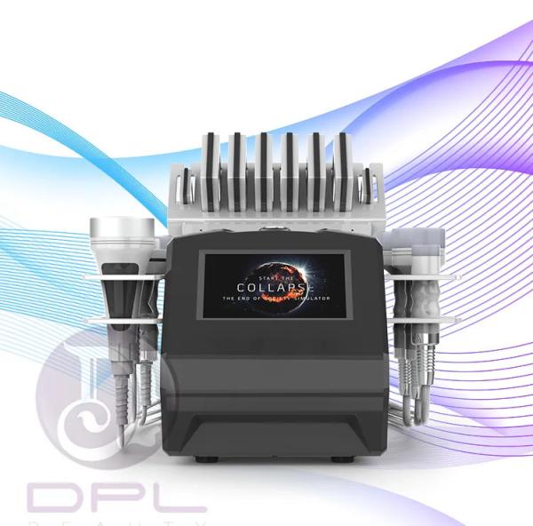 AS94 Rf Vacuum Cavitation System Skin Tightening 6 In 1 80K Ultrasound