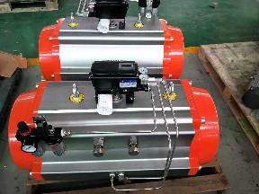 China Atuadores Rotativos Pneumaticos DA SR pneumatic rotary actuator factory
