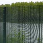 Powder Coated 358 Security Fence 12.7 * 76.2mm*2.1m Eco Friendl Material