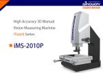 High Accuracy Semiautomatic Vision Measuring Machine iTouch Series