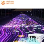 Visual Projection Outdoor Floor Mapping Projector Room Floor Magic Projector