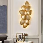 RoHS CCC Contemporary Gold Modern Wall Lamp Power Saving
