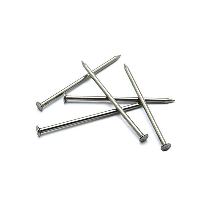 Carbon and Stainless Steel Smooth Shank Round Nails for Extended Woodworking Needs