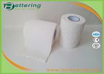 White Colour Cotton Elastic adhesive bandage lightplast light weight stretch