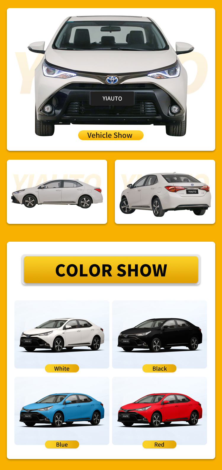 2023 Newest Model Long Range Pure Electric Car for Adults MHEV Energy Type TO-YOTA LEI LING Hybrid Vehicle