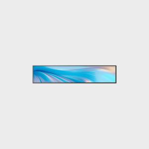 China 43 Inch Bar Type LCD Display 1920*360 LVDS 2000 Nits Display For Taxi factory