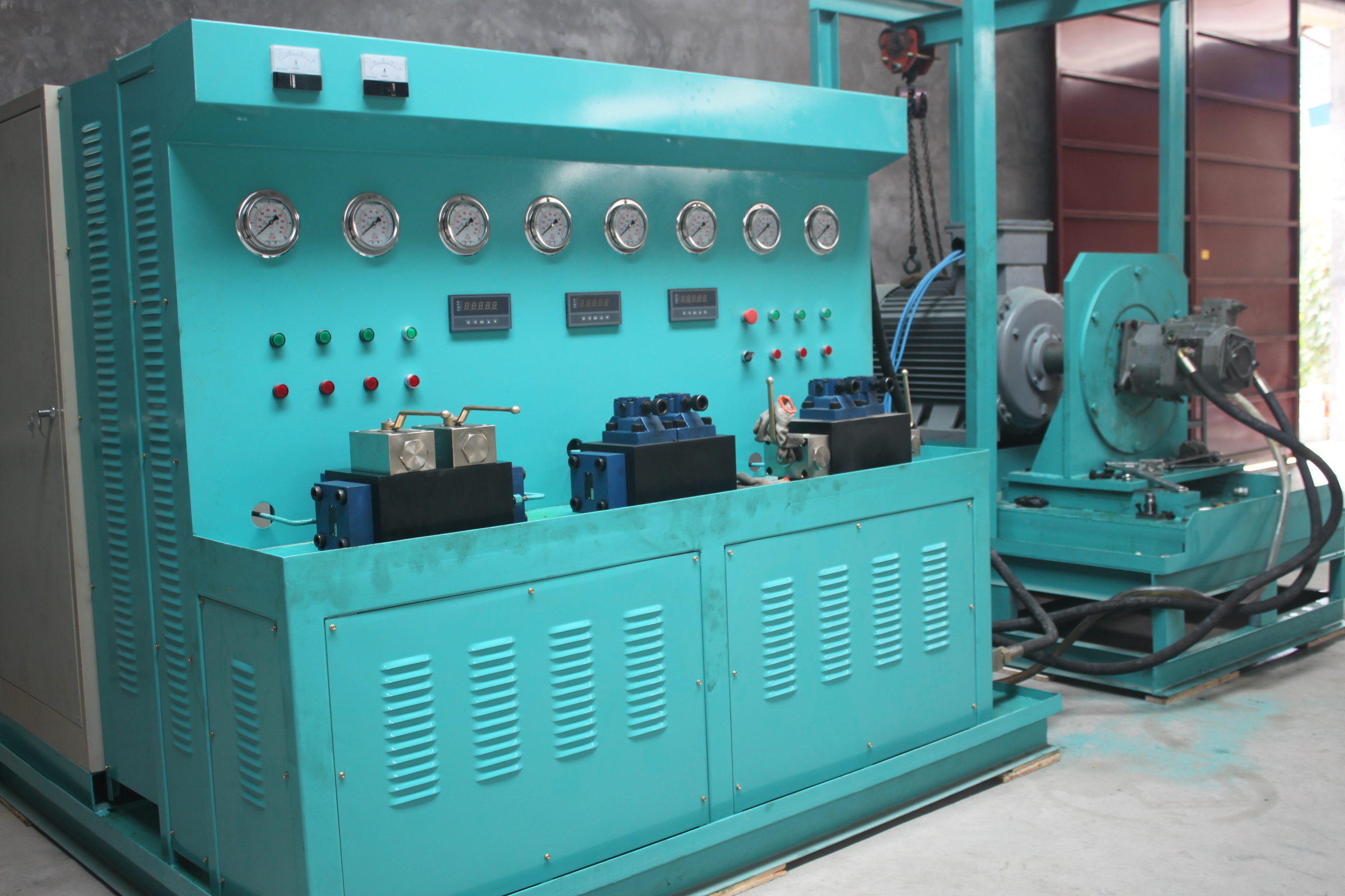 Comprehensive-function Digital Hydraulic Test Bench For Pump And Motor Repair
