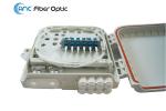 Outdoor Wall Mount Fiber Optic Termination Boxes 8 Port for 1x4 1x8 PLC Splitter