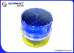 Portable Solar Airport Taxiway LED Lighting / Runway Edge Lighting
