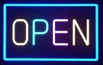 Led - Neon sign -Open