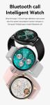 HK85 1.43" Round Women'S Bluetooth Watch BT Call Health Tracker