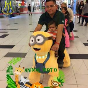 China Hansel amusement children electric walking scooters ride on animal toy car factory