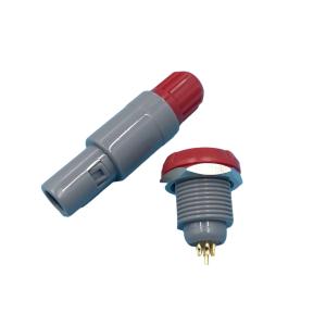China IP64 IP50 Plastic Push Pull Connector factory