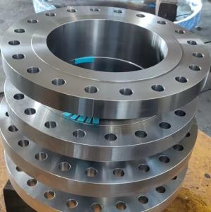 China Duplex stainless steel A182 F53 ASME B16.47 larged diameter weld neck flanges factory