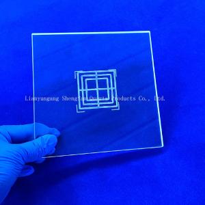 China Custom High Quality High Temperature Resistant Opaque Frosted Quartz Sheet factory