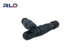 3 Pole Female Watertight Electrical Connectors Oilproof Assembly And Molded