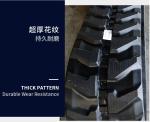 2021 Hot sale High quality Rubber pad Excavator Rubber Track