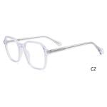 Polygon Ultra Light Acetate Frame Glasses Optical Prescription Durable