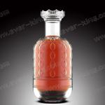 750ML Durian Shaped Flint Glass Spirit Bottles