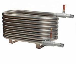 China Copper Spiral Coaxial Heat Exchanger High Heat Transfer Efficiency factory