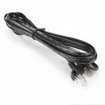 26AWG*4C 6P4C RJ11 Plug To Plug PVC Telephone Cable